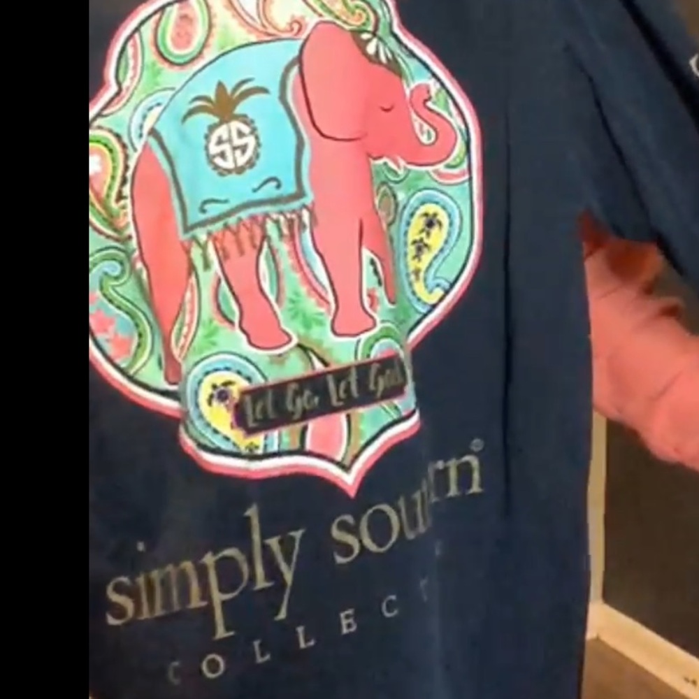Simply Southern Long Sleeve Tshirt Medium